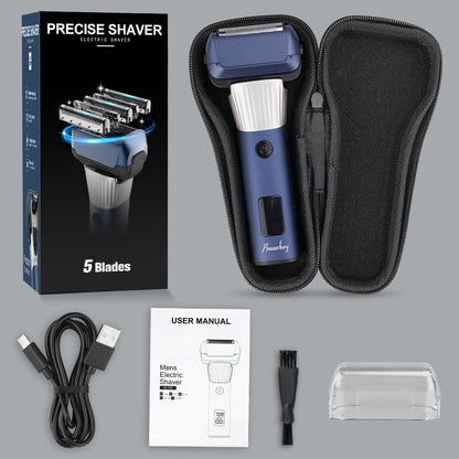 Amurhey FK705 Elektrisch scheerapparaat met 5 messen Pro