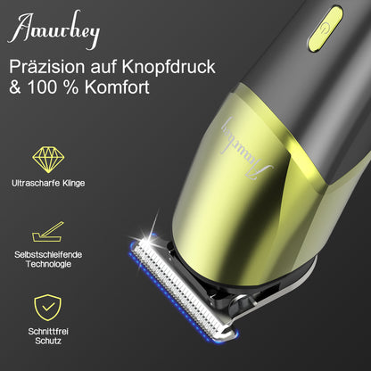 Amurhey FK9001J Multifunctionele baardtrimmer en tondeuse: één set voor alle toepassingen