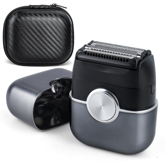 Amurhey FK706 Mini elektrische scheerapparaat voor mannen met reisetui
