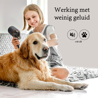 Qimmaol Velofold professionele ionische haardroger met concentrator en diffuser [Ultralicht / Handpalmformaat / Opvouwbaar / 250 g]